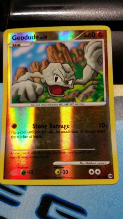 geodude 65/99 (reverse foil) Platinum Arceus - nr. 1