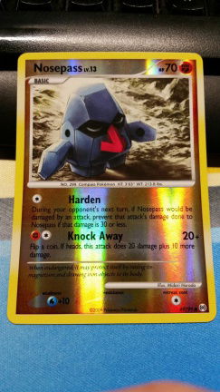 Nosepass 69/99 (reverse foil) Platinum Arceus - nr. 1