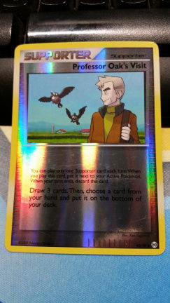 Professor Oak's Visit 90/99 (reverse foil) Platinum Arceus - nr. 1