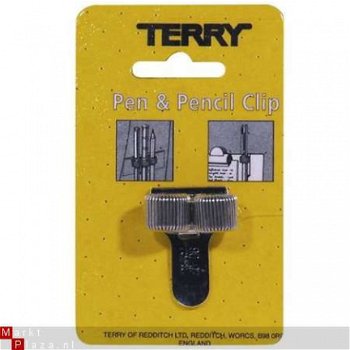 Penclip penhouder terry clip verpleegster clip - 1