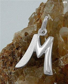 No 540 A Hanger Zilver Letter M - 1