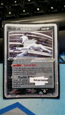 Absol ex 92/108 nearmint Ex Power Keepers nm