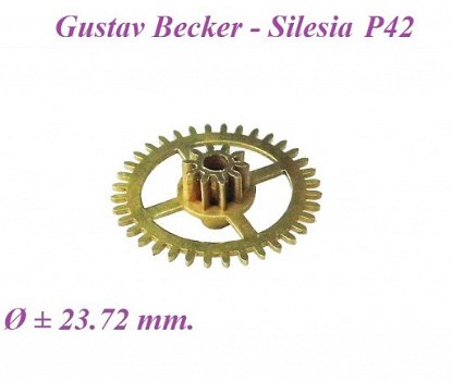 Onderdeel = Gustav Becker P42 = 28112 - 0