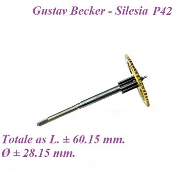 Onderdeel = Gustav Becker P42 =28111 - 0