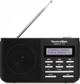 TechniSat DAB+ Digitradio 210 IR zwart - 1