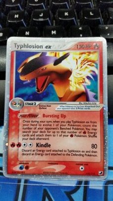 Typhlosion ex 110/115 Ex Unseen Forces 