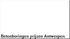 Betonboringen prijzen Antwerpen - 1 - Thumbnail