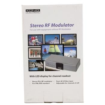 Stereo modulator, laat uw av stereo signaal over coax gaan - 4