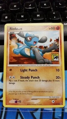 Riolu comic con  91/127 promo Platinum (Base Set) nm