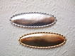 5 cm ~ Ovaal glanzend kniphoesje ~ Zilver - 3 - Thumbnail