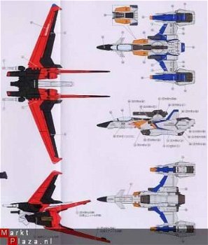PG 1/60 MBF-02 Strike Rouge Gundam + Skygrasper - 5