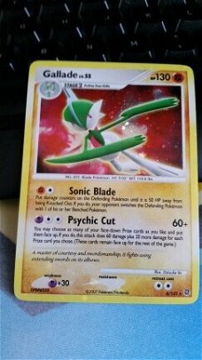 Gallade holo 6/132 Diamond & Pearl: Secret Wonders nm