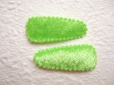 3 cm ~ Fluweel kniphoesje ~ Groen - 1