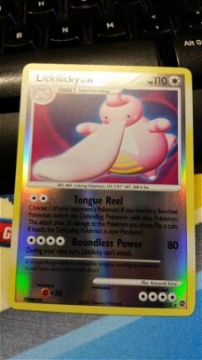 Lickilicky holo 12/132 (reverse  foil) Diamond and Pearl Secret Wonders