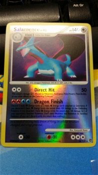 Salamence holo 18/132 (reverse foil) secret wonders - 1