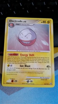 Electrode rare 26/132 Diamond and Pearl Secret Wonders