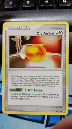 Old Amber 89/99 Platinum Arceus - nr. 1