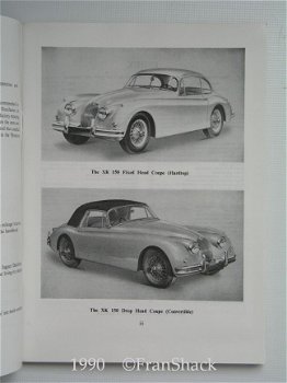 [1990] Jaguar XK150 Model, Official Owners' Handbook, Jaguar Cars - 3