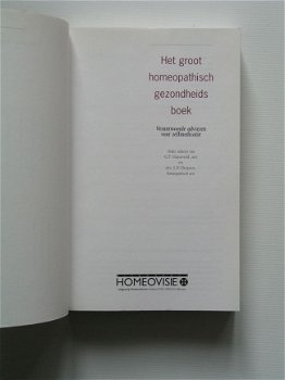 [2001] Het groot homeopathisch gezondheidsboek, Haneveld ea, Homeovisie - 2