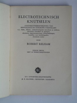 [1954] Electrotechnisch knutselen, Relham, Kluwer - 2