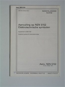 [1977] Aanv. NEN 5152 Elektrotechnische symbolen, Ned. Norm. Instituut - 1