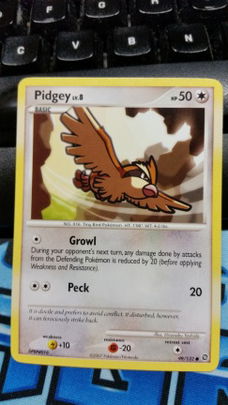 Pidgey 99/132 Diamond and Pearl Secret Wonders