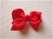 Grote grosgrain 3D strik ~ 7 cm ~ Rood - 1 - Thumbnail