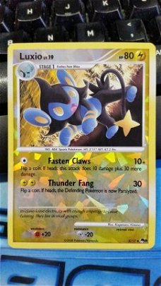 Luxio  Shattered Reverse Holo 8/17 pop8