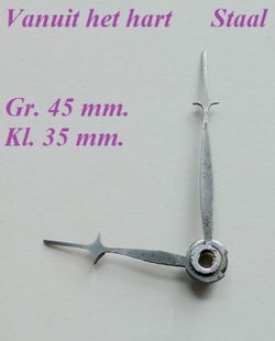 === Wijzers = Franse pendule = oud === 23942
