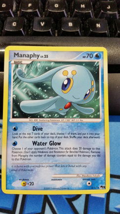 manaphy non holo 2/17 pop9