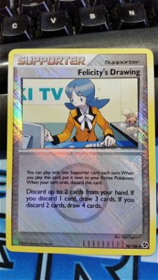 Felicity's Drawing 98/106 League Promo Diamond and Pearl Great Encounters
