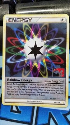 Rainbow Energy 104/123  League Promo HeartGold SoulSilver