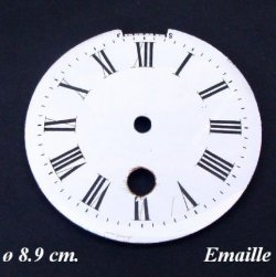=== Wijzerplaat = Franse pendule =15333