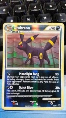 Umbreon holo 10/90 (reverse foil) HS Undaunted