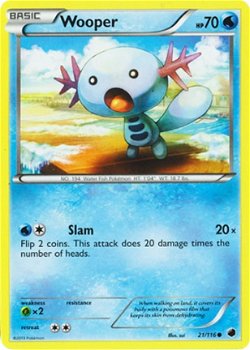 Wooper - 21/116 BW Plasma Freeze - 1