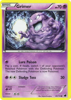 Grimer - 45/116 BW Plasma Freeze - 1