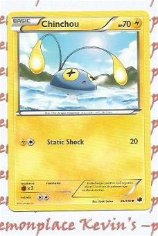 chinchou 35/116 BW Plasma Freeze