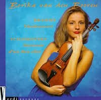 Borika van den Booren - Brahms: Vioolconcert; Tchaikovsky: Souvenir d'un lieu cher (Nieuw) - 1