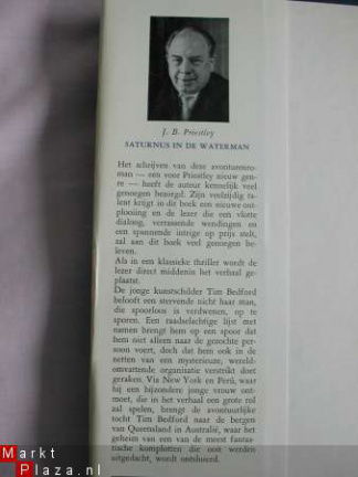Saturnus in de Waterman J.B. Priestley Elsevier 1962 - Afbeelding 2