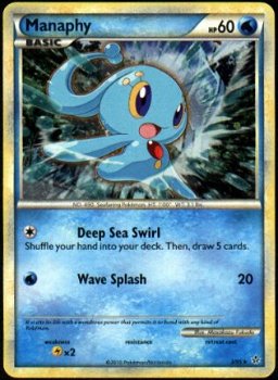 Manaphy holo 3/95 HS Unleashed - 1