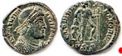 Romeinse munt Valentinianus I Sear 4102 Medailleslag - 1 - Thumbnail