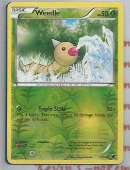 weedle 1/116 (reverse foil) BW Plasma Freeze - 1