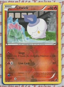 Litwick - 14/116 ( reverse foil ) BW Plasma Freeze - 1