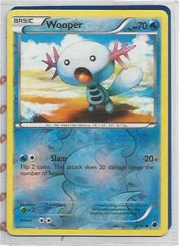 Wooper - 21/116 (reverse foil) BW Plasma Freeze - 1