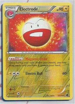 Electrode holo 33/116 (reverse foil) BW Plasma Freeze - 1