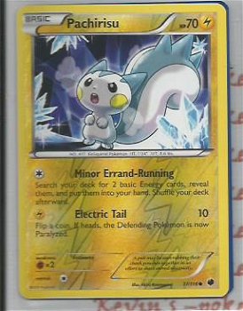 Pachirisu - 37/116 (reverse foil) BW Plasma Freeze - 1