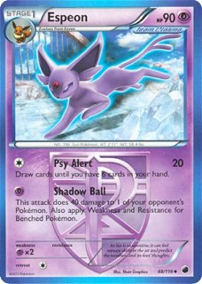 Espeon - 48/116 BW Plasma Freeze