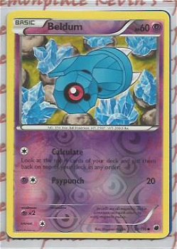 beldum 50/116 (reverse foil) BW Plasma Freeze - 1