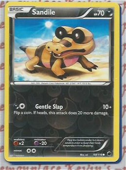 Sandile - 68/116 (reverse foil) BW Plasma Freeze - 1