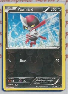 pawniard 71/116 (reverse foil) BW Plasma Freeze